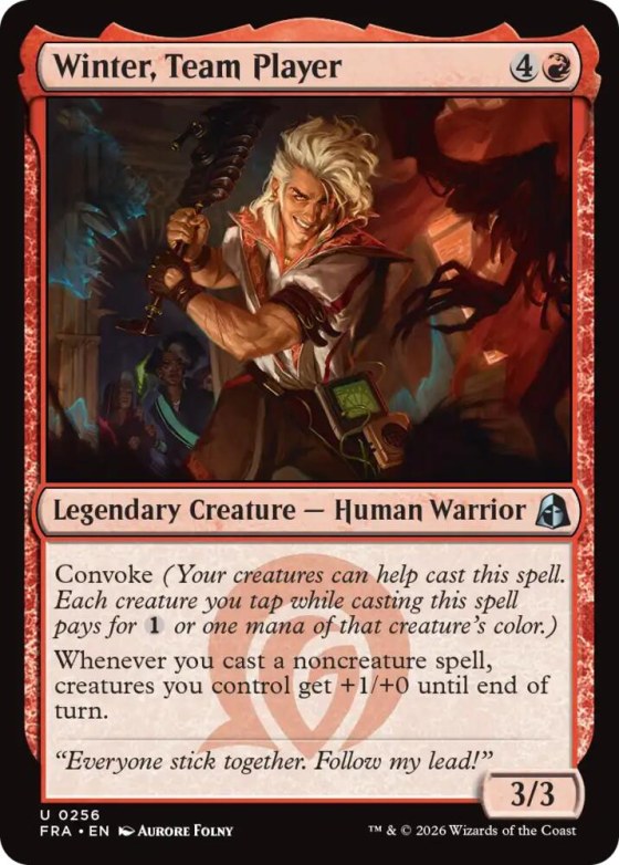 Winter, Team Player - Foil