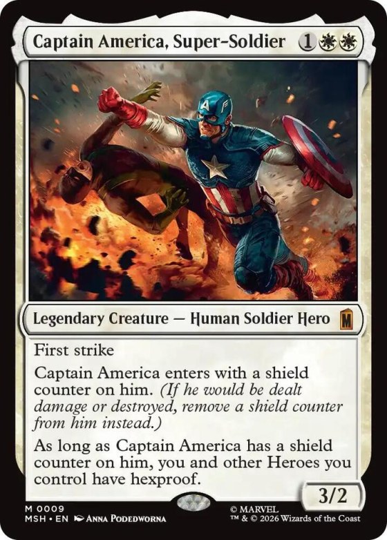 Captain America, Super-Soldier - Foil