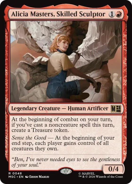 Alicia Masters, Skilled Sculptor - Normal Alicia Masters Skilled 