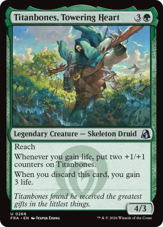 Titanbones, Towering Heart - Foil