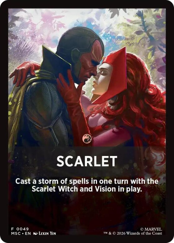 Scarlet Theme Card - Normal Scarlet Theme Card