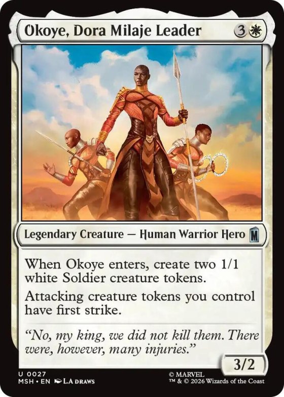 Okoye, Dora Milaje Leader - Foil