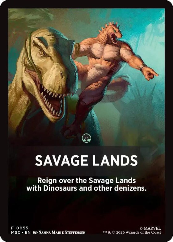 Savage Lands Theme Card - Normal Savage Lands Theme Card