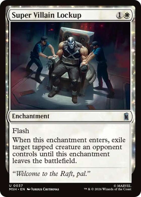 Super Villain Lockup - Foil