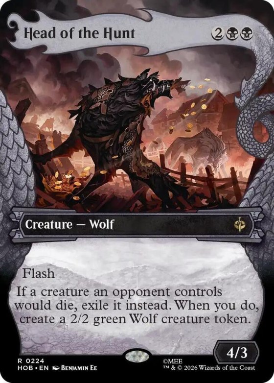 Head of the Hunt - Foil