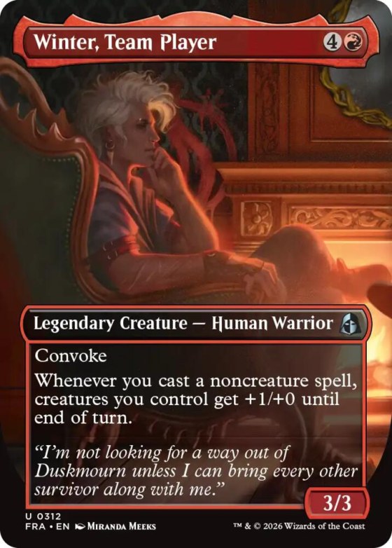 Winter, Team Player - Foil