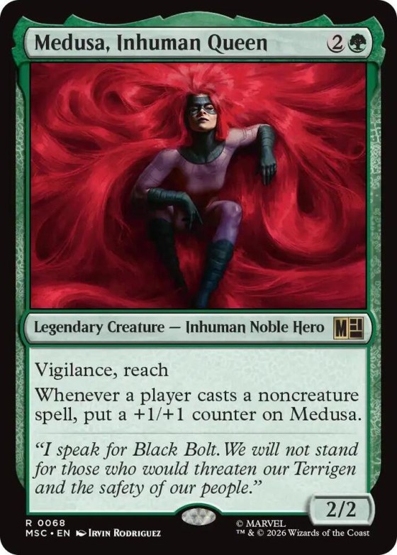 Medusa, Inhuman Queen - Surge Foil