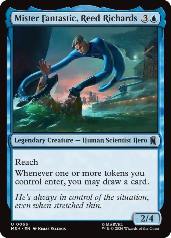 Mister Fantastic, Reed Richards - Foil
