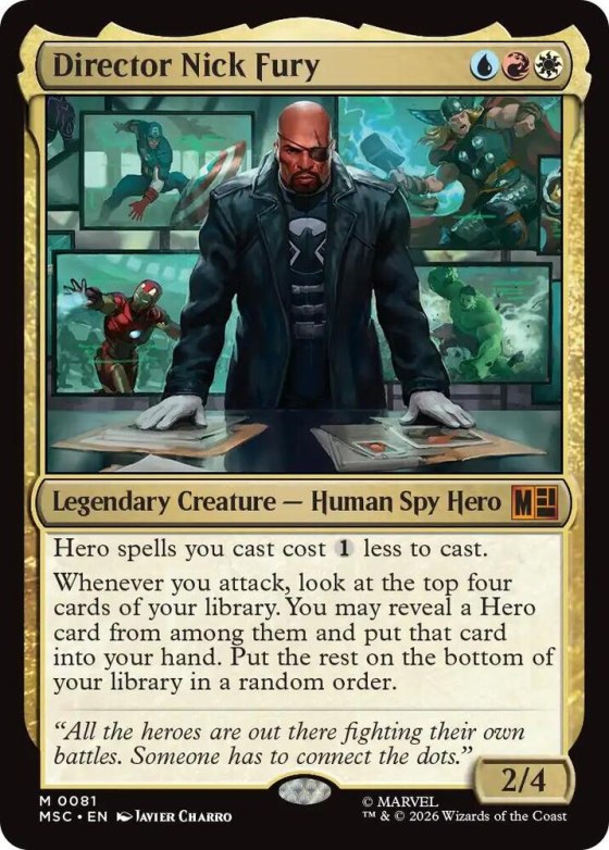 Director Nick Fury - Surge Foil