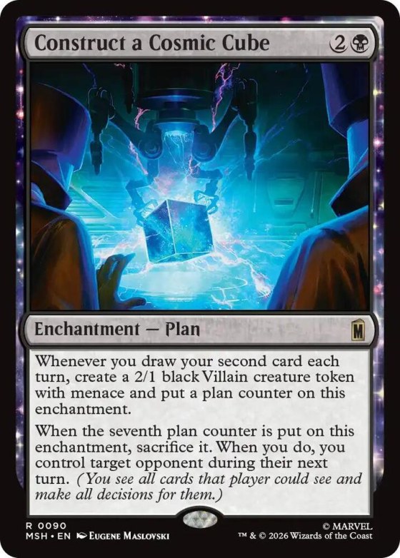 Construct a Cosmic Cube - Foil
