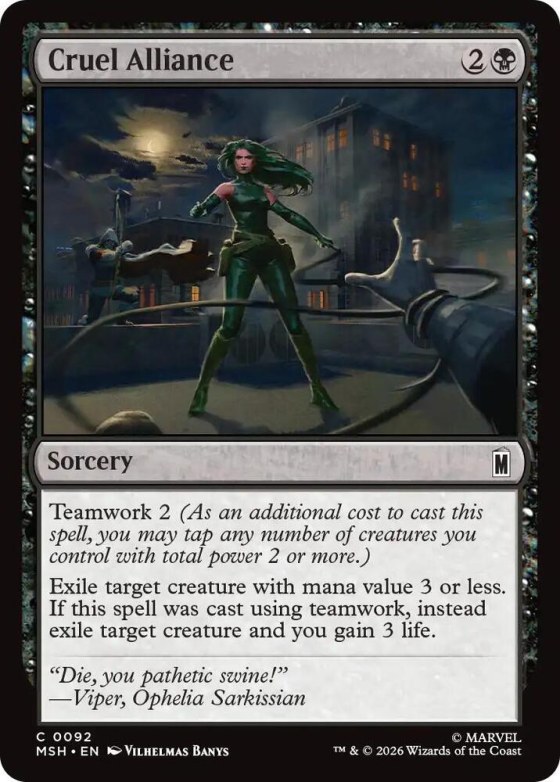 Cruel Alliance - Foil