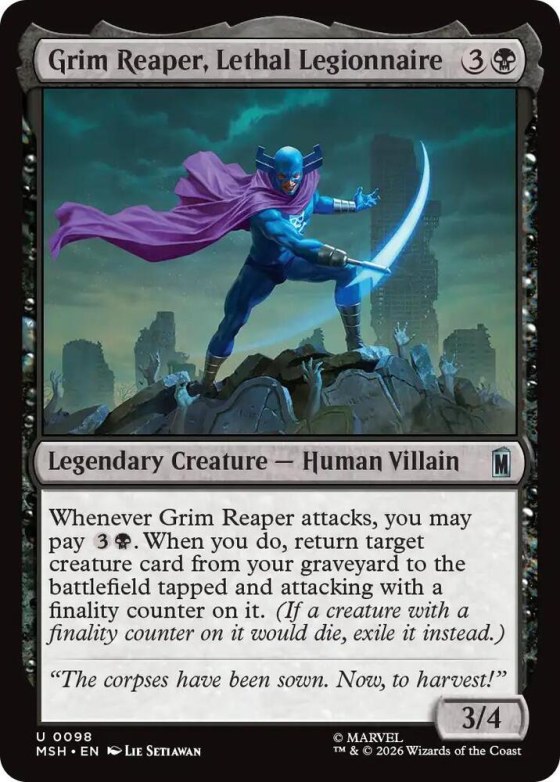 Grim Reaper, Lethal Legionnaire - Foil