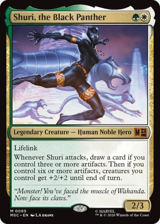 Shuri, the Black Panther - Surge Foil
