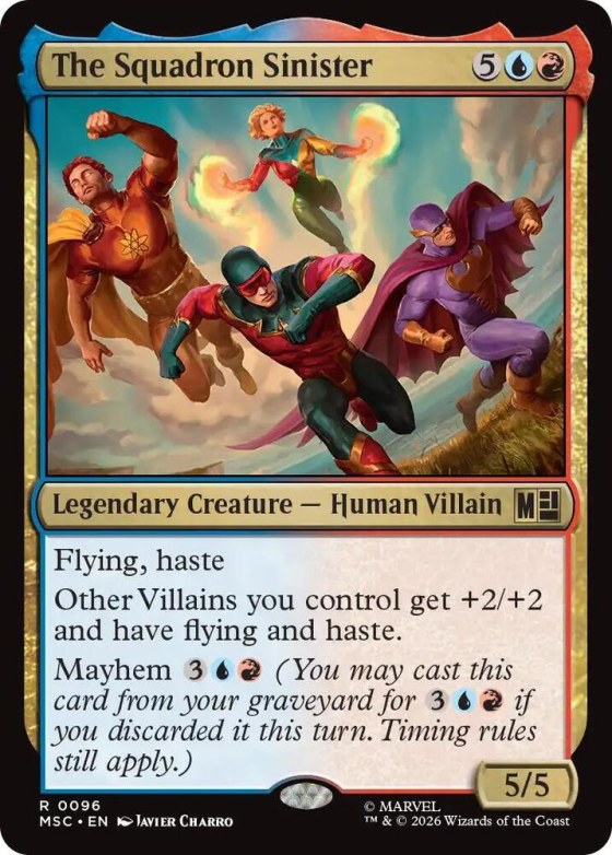 The Squadron Sinister - Surge Foil