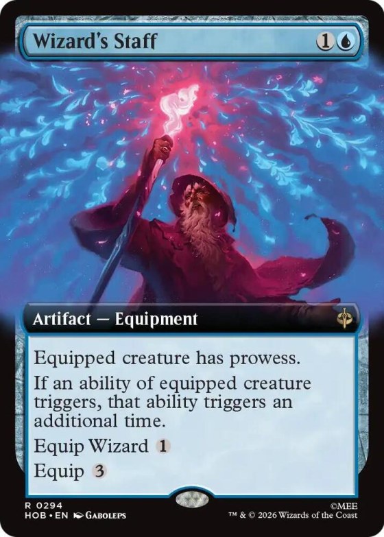 Wizard's Staff - Foil