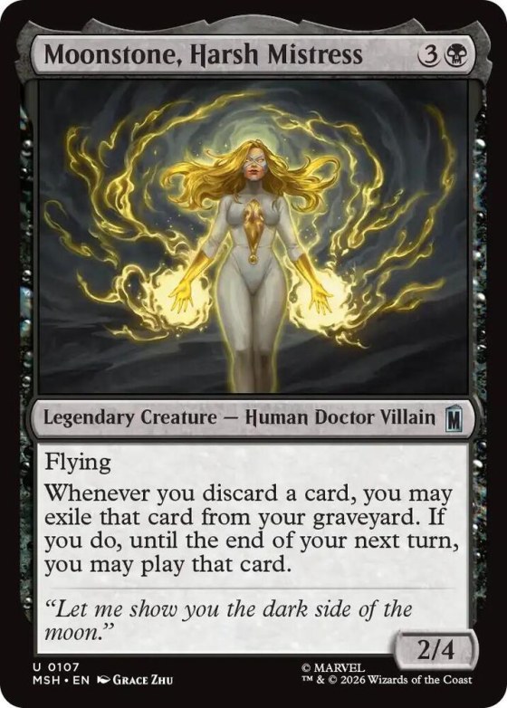 Moonstone, Harsh Mistress - Foil