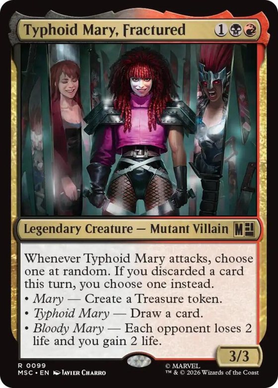 Typhoid Mary, Fractured - Surge Foil