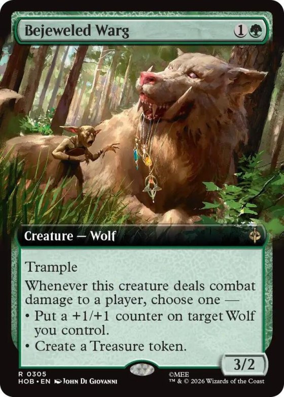 Bejeweled Warg - Foil