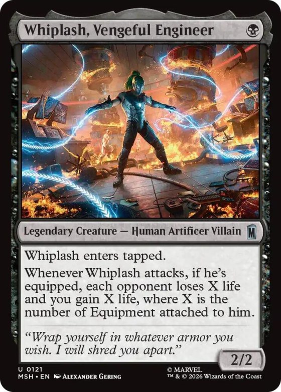 Whiplash, Vengeful Engineer - Foil