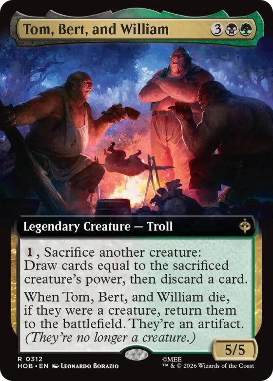 Tom, Bert, and William - Foil