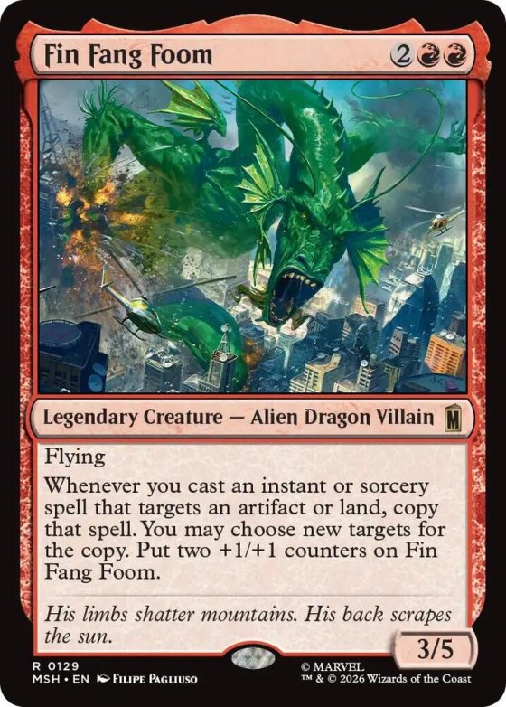 Fin Fang Foom - Foil