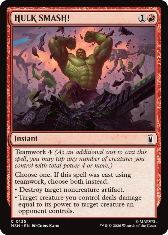 HULK SMASH! - Foil