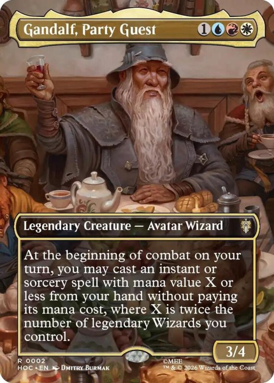 Gandalf, Party Guest - Foil