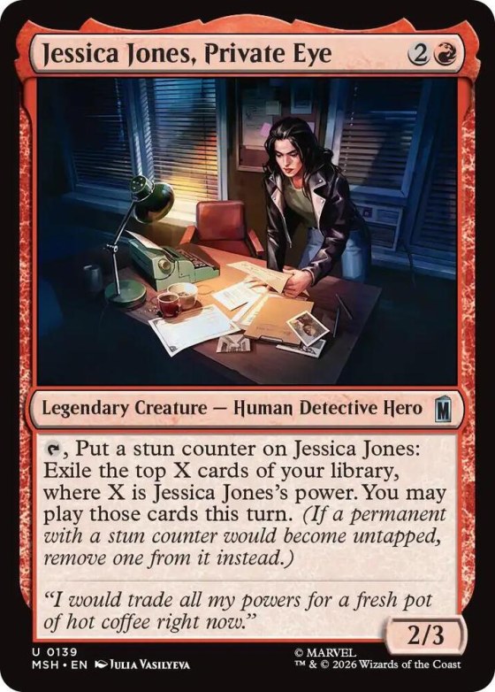 Jessica Jones, Private Eye - Foil