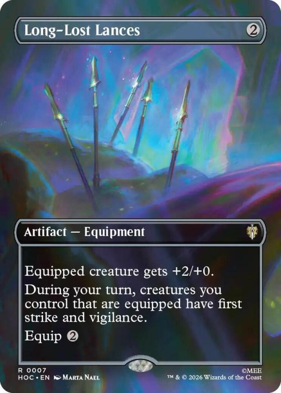 Long-Lost Lances - Foil