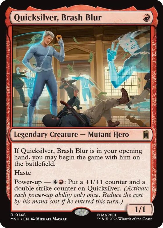 Quicksilver, Brash Blur