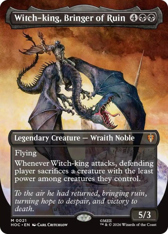 Witch-king, Bringer of Ruin - Foil