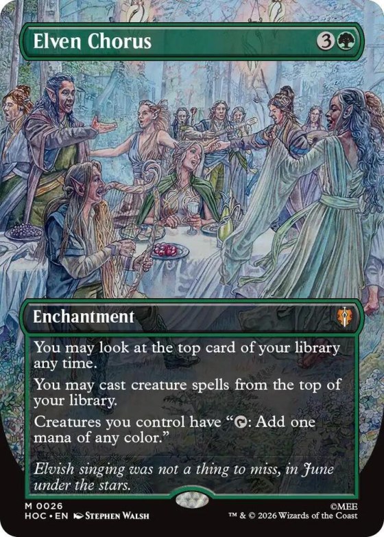 Elven Chorus - Foil