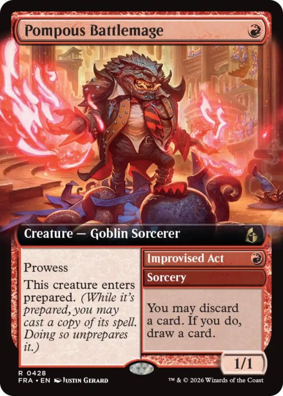 Pompous Battlemage - Foil