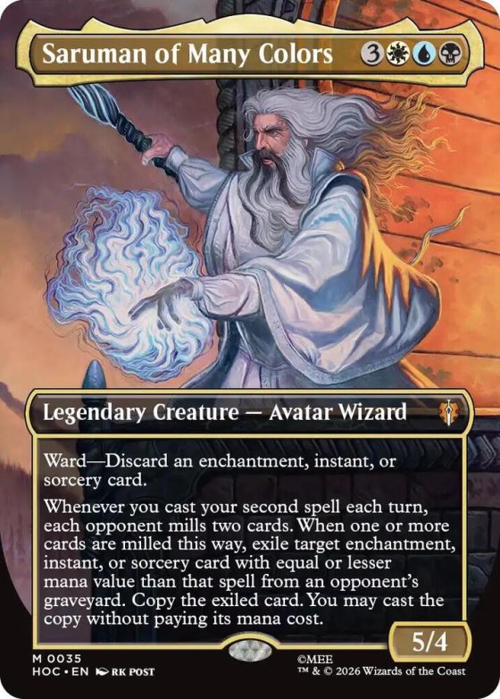 Saruman of Many Colors - Foil