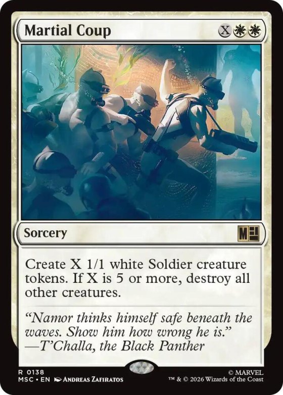 Martial Coup - Surge Foil