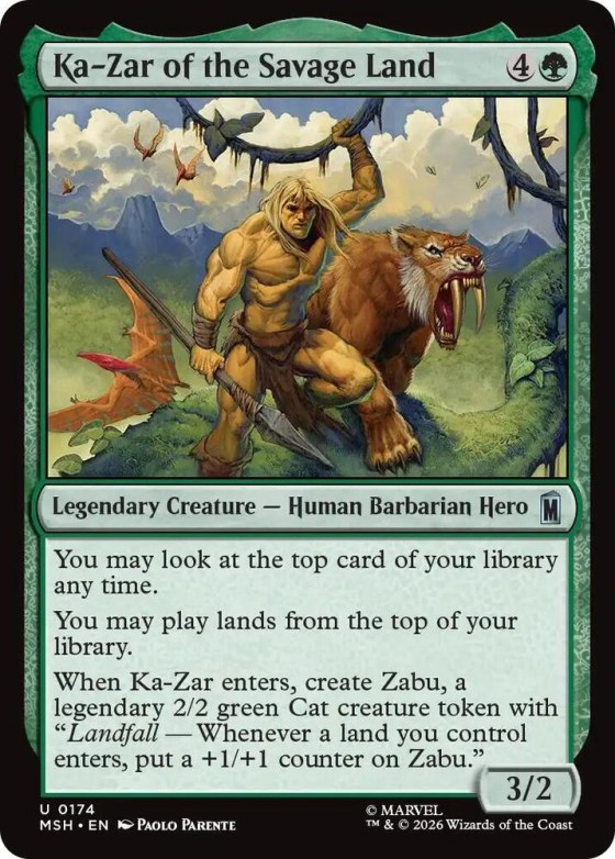 Ka-Zar of the Savage Land - Foil