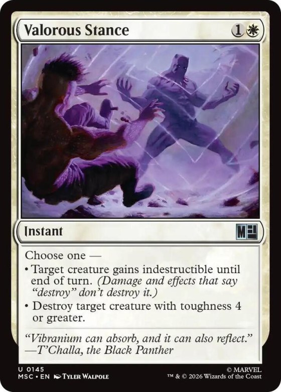 Valorous Stance - Surge Foil