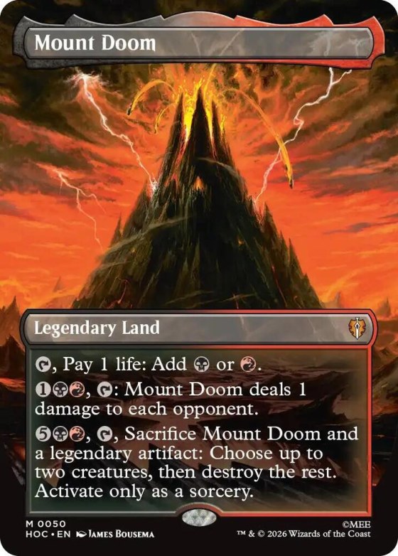 Mount Doom - Foil