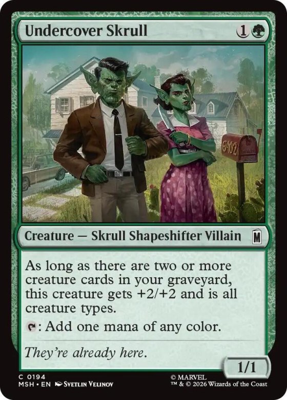 Undercover Skrull - Foil