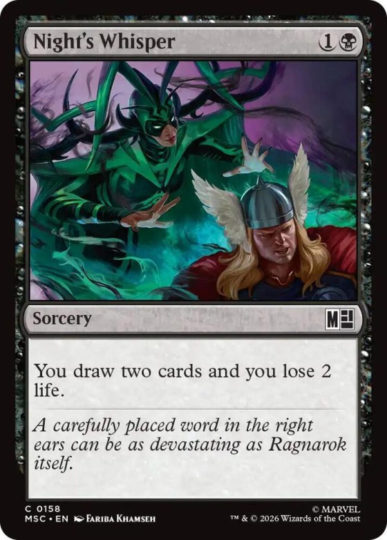 Night's Whisper - Surge Foil