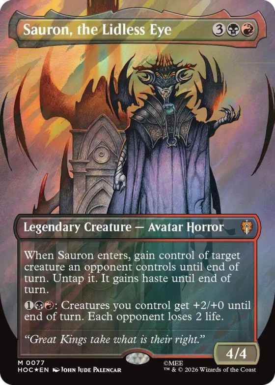 Sauron, the Lidless Eye