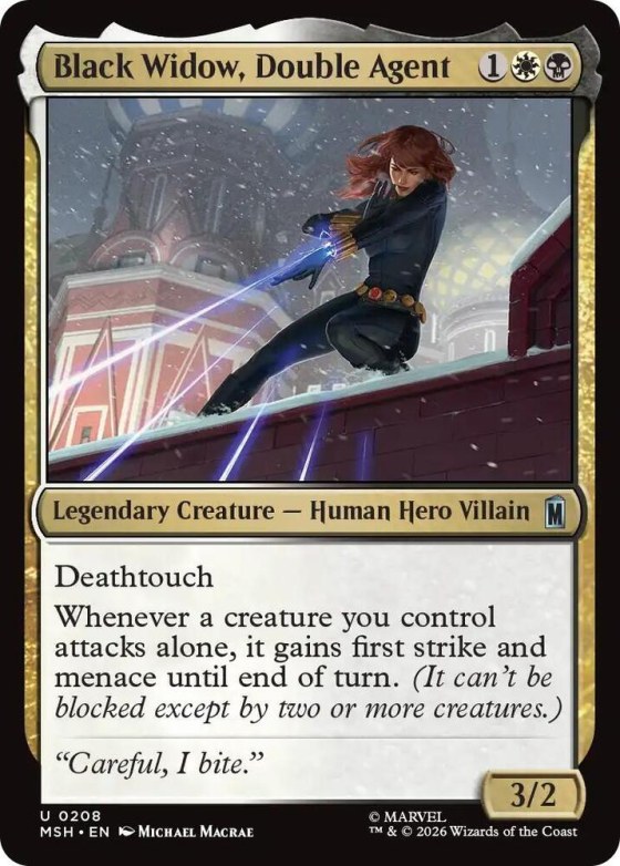 Black Widow, Double Agent - Foil