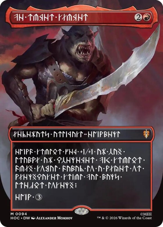 The Reaver Cleaver - Foil