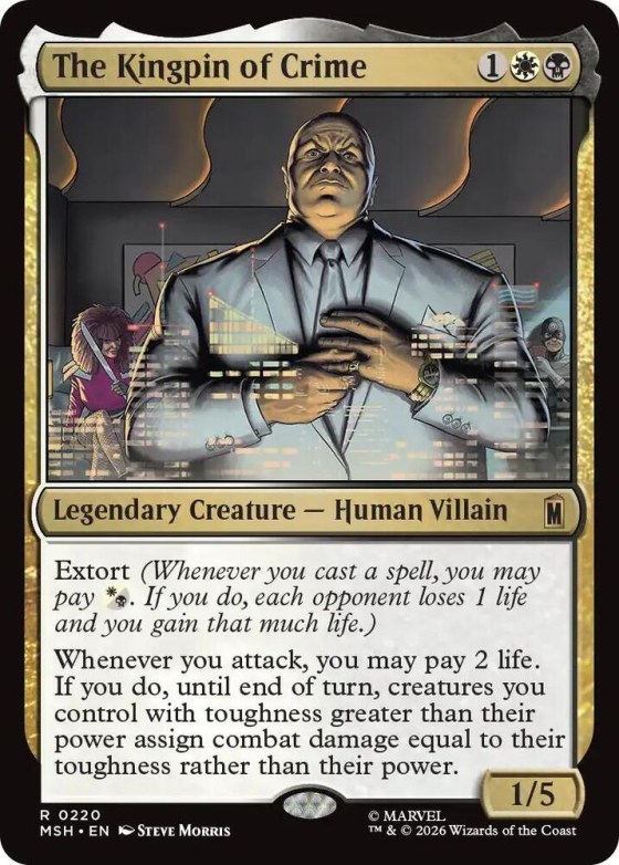 The Kingpin of Crime - Foil
