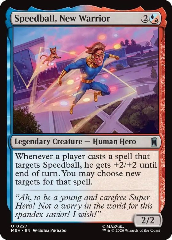 Speedball, New Warrior - Foil