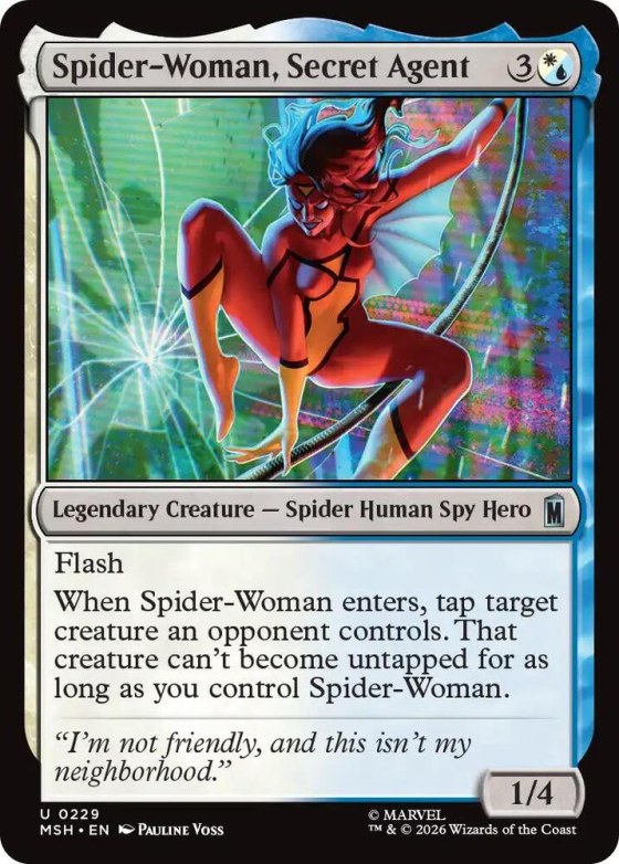 Spider-Woman, Secret Agent - Foil