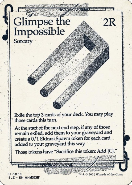 Glimpse the Impossible
