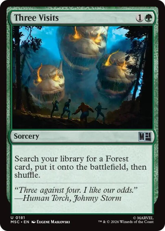 Three Visits - Surge Foil