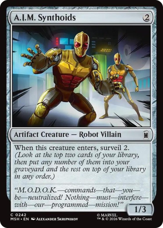 A.I.M. Synthoids - Foil
