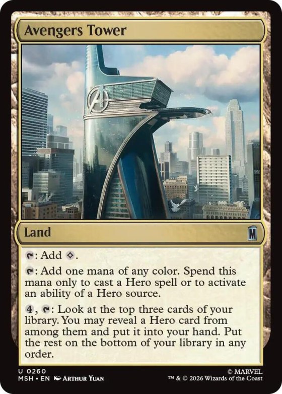 Avengers Tower - Foil